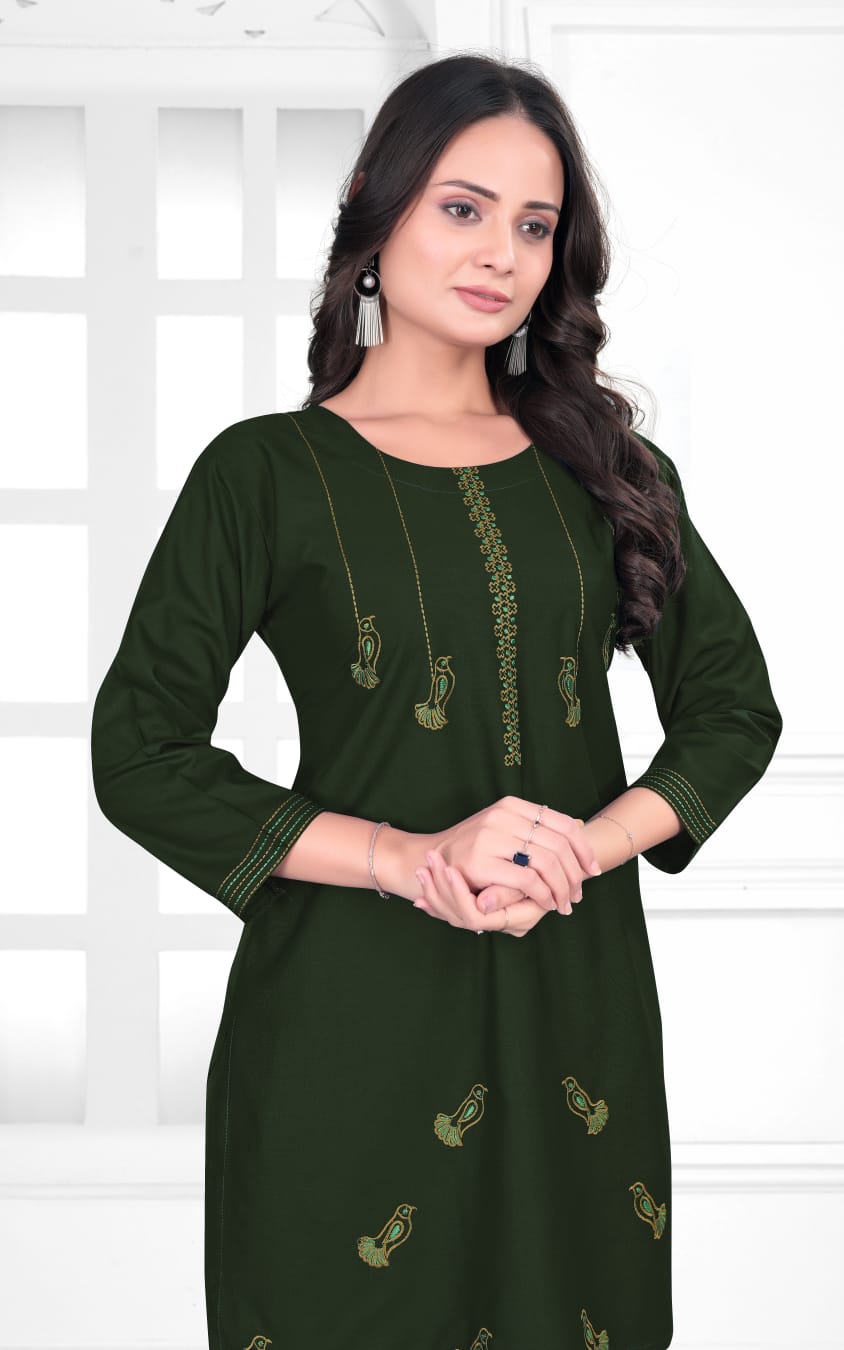 Elegant Mauve Rayon Cord Set with Embroidered Detailing