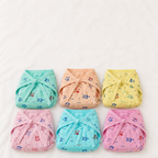 Soft  Cotton Baby Langot - Reusable cloth Dipper | Multi - Colour Combo