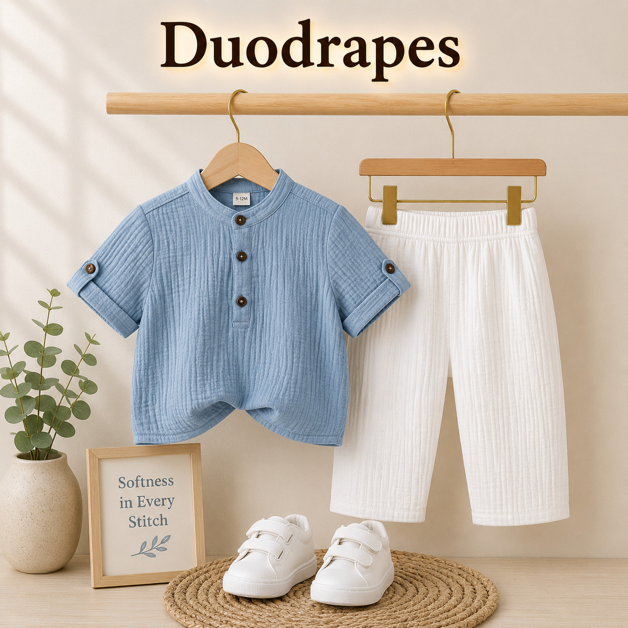 DuoDrape baby cloth 1 to 7 year