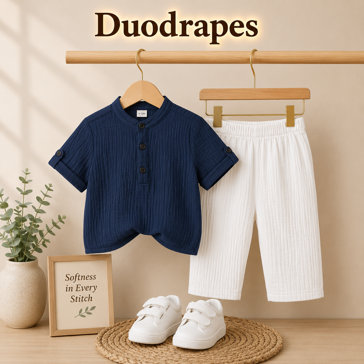 DuoDrape baby cloth 1 to 7 year