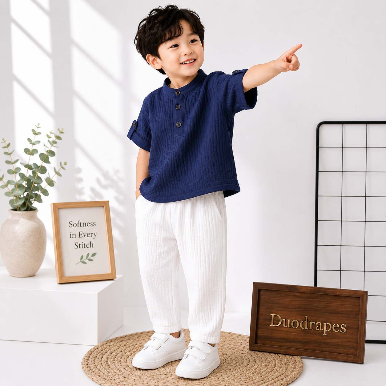 DuoDrape baby cloth 1 to 7 year