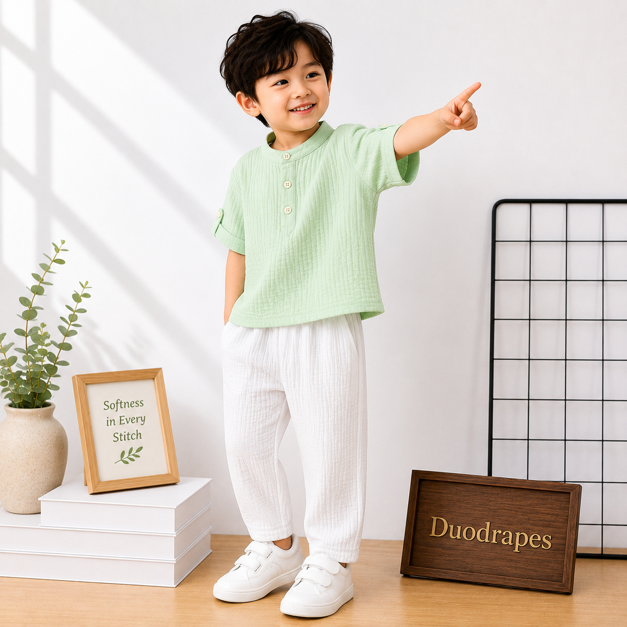 DuoDrape baby cloth 1 to 7 year