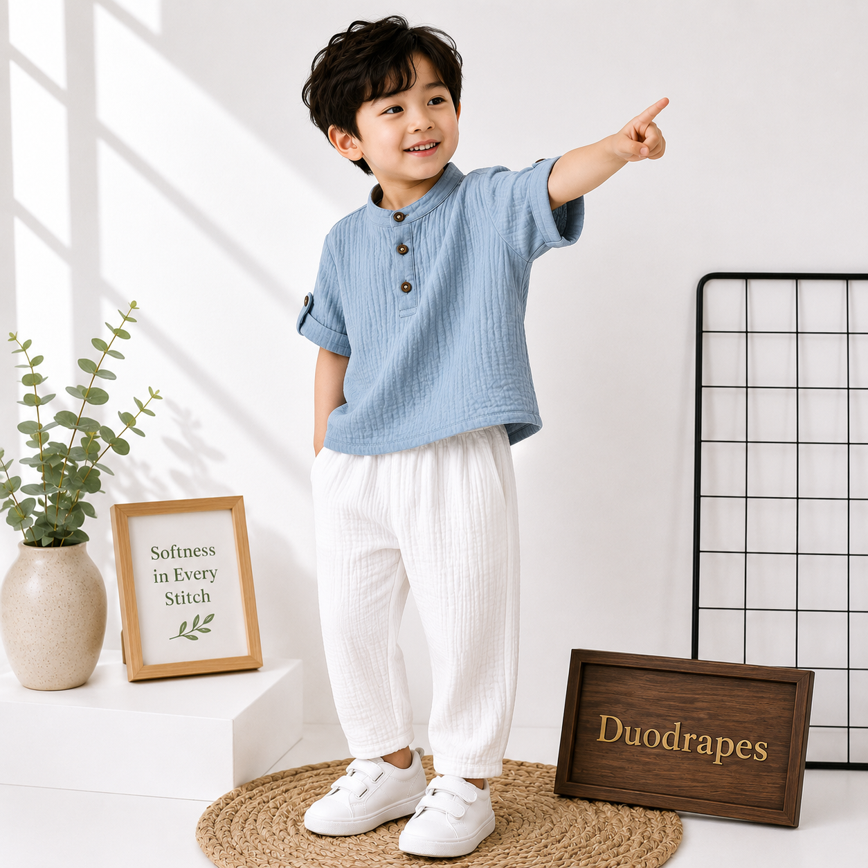 DuoDrape baby cloth 1 to 7 year